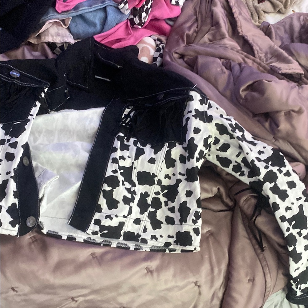 Stylish Black and White Women's Jacket